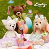 Мягкая игрушка Orange Собачка Lucky Yoyo: Ромашка, Lucky Doggy - LD023