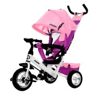 Велосипед 3 колеса Moby Kids Comfort 10x8 EVA, розовый - 641342
