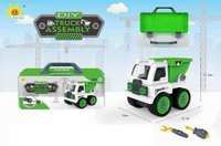 Конструктор-машинка  Junfa Toys *Сделай сам *Грузовик*, в чемоданчике - 0590-3