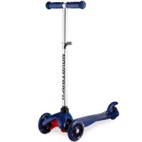 Самокат-кикборд Novatrack Disco-kids, детский, max 25 кг, темно-синий 117719 - 120H.DISCOKIDS.DBL7