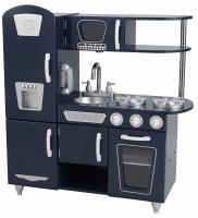 Детская кухня KidKraft Винтаж, цвет синий (Navy Vintage Kitchen) - 53296_KE