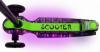 Самокат Y-SCOO MAXI Laser Show black|green - 5857