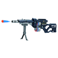 Винтовка Le Neng Toys черная на батарейках с мягкими пулями G3B - LNT-G3B