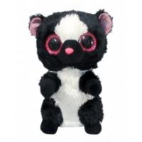 Мягкая игрушка ABtoys Скунс черный, 15 см - M0050