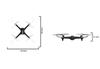 Радиоуправляемый квадрокоптер Syma X15A RTF 2.4G - X15A