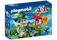 Конструктор Playmobil Супер 4: Затерянный остров с Алиен и Хищником - 6687pm