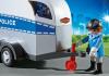 Конструктор Playmobil Полиция: Полиция с лошадью и прицепом - 6922pm