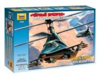 Сборная модель Вертолет Ка-58 Черный призрак масштаб: 1:72 - 7232