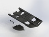 Защита днища центральная ARRMA NERO, BIGROCK - AR320346