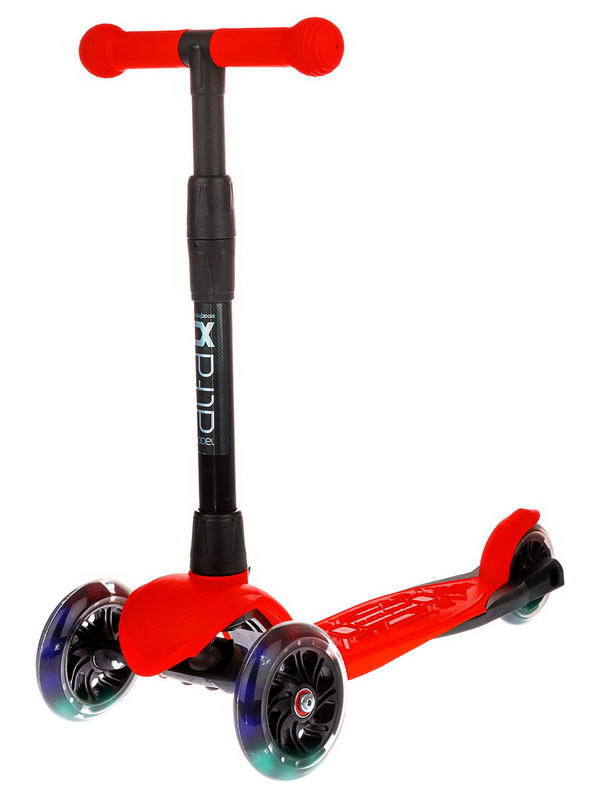 Самокат детский трехколесный Гермес Buggy Boom Alfa Model, коралловый красный 81 - 003-2181