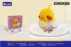 Конструктор DAIA 3D из миниблоков  Веселая птичка Попугай, 496 элементов - DI668-111