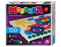 Мозаика фигурная 6 цветов | 150 шт - 00966ДК