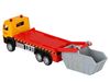 Машина Автопанорама VOLVO FM Мусоровоз, желтый-серый, масштаб 1:72, инерция - JB1251456