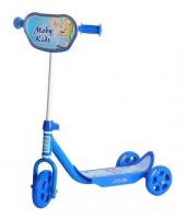 Самокат Moby Kids Мечта, синий - 64638