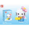Конструктор Balody LP 3D из миниблоков Kitty Котенок с бантиком, 738 элементов - BA210575