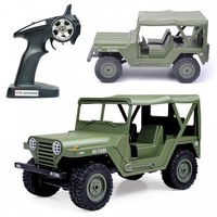Радиоуправляемый мини-внедорожник Heng Long U.S. M151 Jeep 4WD RTR 1:14 2.4GHz - HL3853C