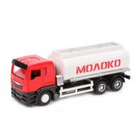 Инерционная автоцистерна Наша Игрушка Молоко, 20 см - M9654-2
