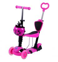 Самокат 1Toy 5-в-1, цвет: фиолетовый - GL000490099