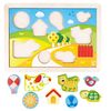 Вкладыши Hape Солнечная Долина 3 в 1 - E1601_HP
