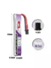 Аккумулятор LiHV GNB - 3.8V 380mah 60C (1S1P, HV, 6.5x11x61 мм) - GNB3801S60WHV