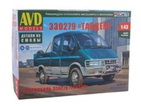 Сборная модель AVD Автомобиль 330279 Тандем масштаб 1:43 - 1621AVD