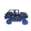 Радиоуправляемый внедорожник MN Model Jeep Wrangler 4WD RTR масштаб 1:12 2.4G - MN-128 BLACK