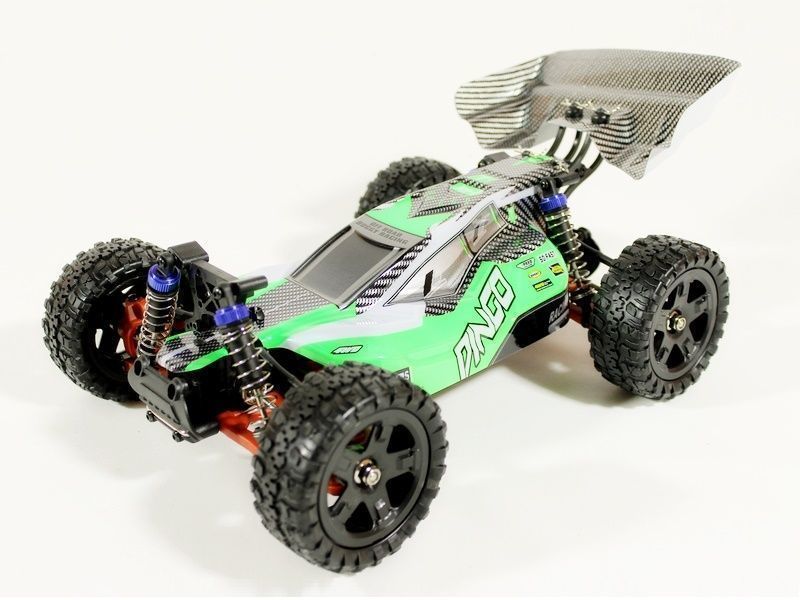 Уценка. Радиоуправляемая багги Remo Hobby Dingo UPGRADE 4WD RTR масштаб 1:16 2.4G - RH1651UPG-GREEN_sele