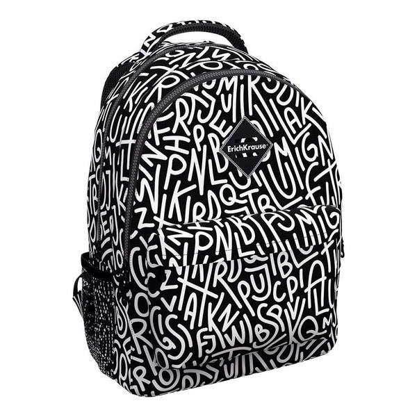 Рюкзак ученический ErichKrause EasyLine Alphabet, 20L с двумя отделениями - 48419ЕК