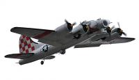 Радиоуправляемый самолет FreeWing B-17 Flying Fortress PNP 2.4G - F2601B