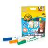 Фломастеры цветные, смывающиеся Crayola, 8 шт, для малышей - 8324