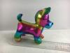 Мягкая игрушка ABtoys Собака разноцветная 15 см - M2057