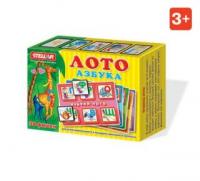 Настольная игра Stellar Лото Азбука - 00908