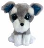 Мягкая игрушка ABtoys Собачка серая, 15 см - M0022