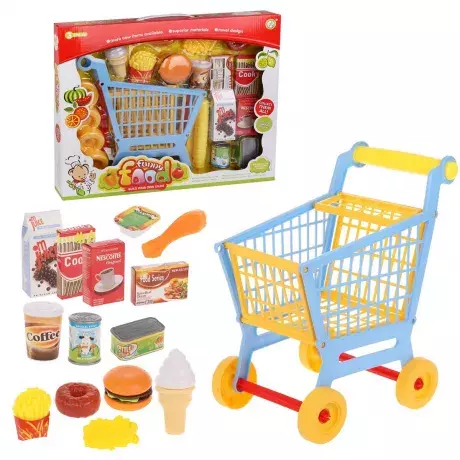 Тележка с продуктами, 15 предметов - NF581-11