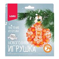 Плетение из бусин LORI Новогодняя игрушка *Очарование праздника* - Пз|Бус-011