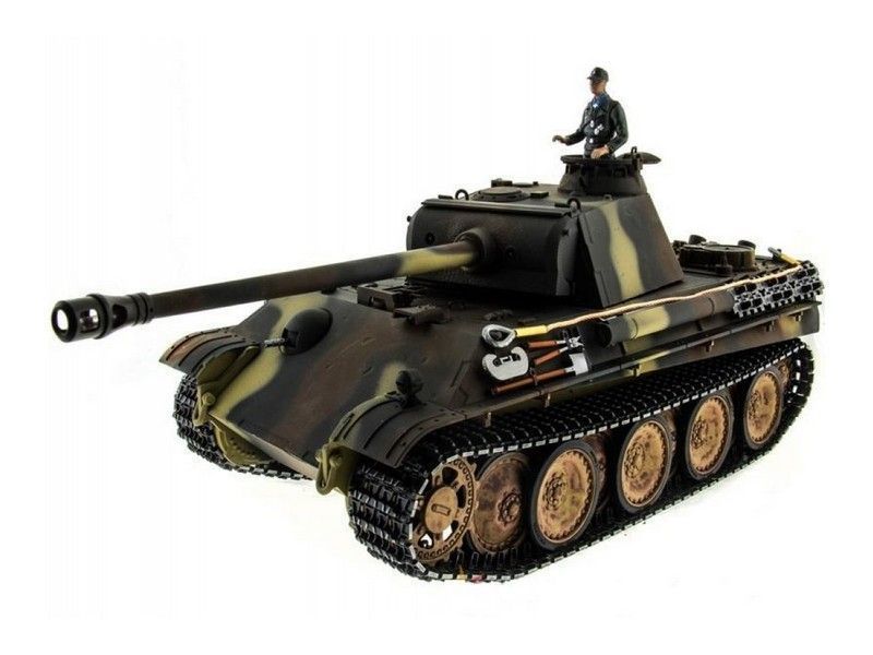 Радиоуправляемый танк Taigen Panther type G Германия HC версия, масштаб 1:16 V3 2.4G RTR - TG3879-1GHC3.0