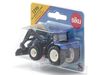 Трактор Siku 1396 New-Holland TTV 7150, с фронтальным погрузчиком, синий