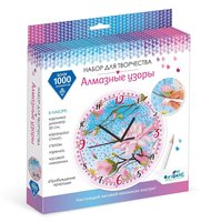 Алмазная мозаики Алмазные узоры Часы. Пробуждение природы - 06551