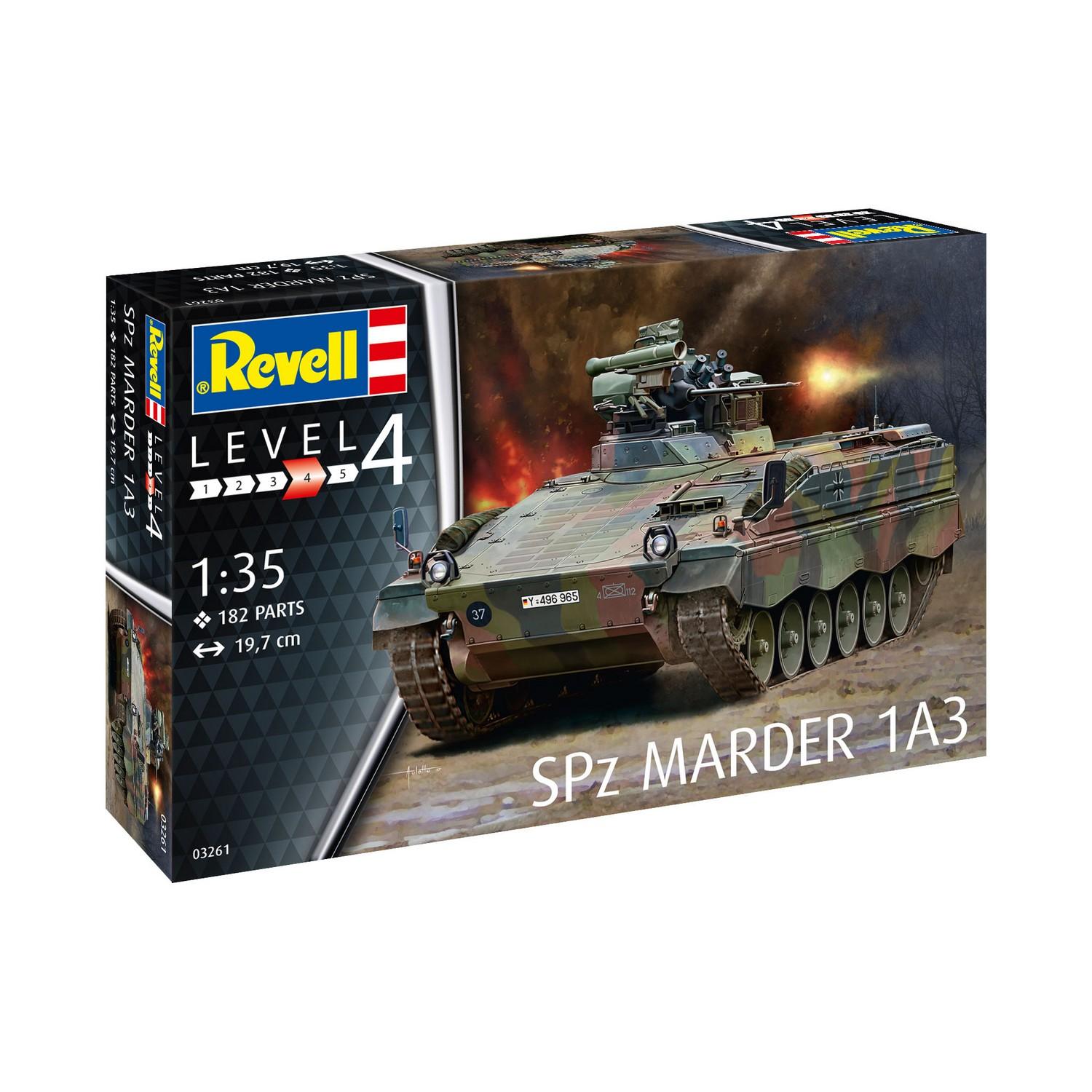 Сборная модель Боевая машина пехоты SPz Marder 1 A3, масштаб 1:35 - 03261R