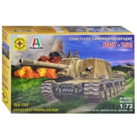 Сборная модель Моделист Советское самоходное орудие ИСУ-152 масштаб 1:72 - 307203