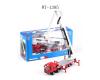 Машина пожарная металлическая Shenzhen Toys, 1:50 - 625014