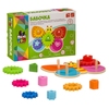 Игрушка деревянная Bondibon с шестеренками и фигурами БАБОЧКА - ВВ4011