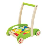 Каталка - ходунок с конструктором Hape - E0371_HP