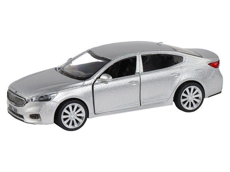 Машина Автопанорама KIA K7, серебряный, масштаб 1:41, инерция - JB1251438
