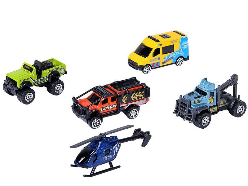 Игровой набор AUTODRIVE Внедорожная техника 5шт - JB0403971