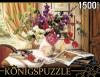 Пазл Konigspuzzle Робин Андерсон. Цветочный натюрморт 1500 элементов - АЛК1500-8492