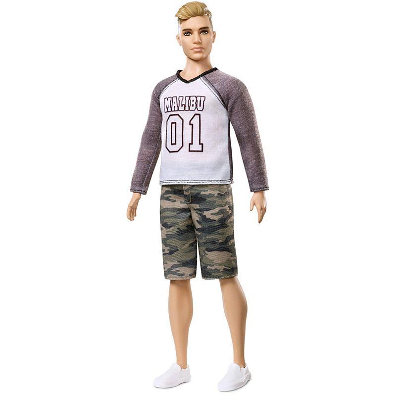 Кукла Barbie Fashionistas Кен в Камуфляжных штанах - FNH40