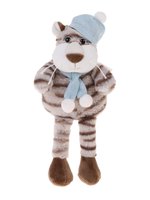Мягкая игрушка Fluffy Family Тигр в шапке 14(24) см - 681913