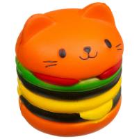 Игрушка-антистресс сквиш Bondibon Жмяка, бургер, 10 см - ВВ3600