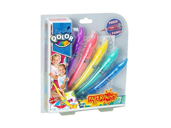 Краски акриловые Qolor, Five Stars, в наборе 5 цветов - 499-17